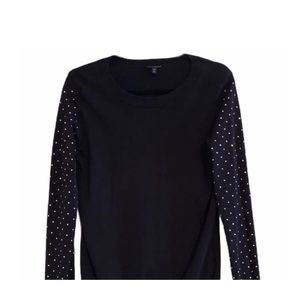 Express Crewneck Embellished Sweater